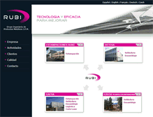 Tablet Screenshot of estampaciones-rubi.com